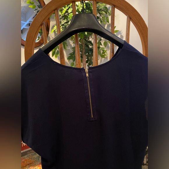 Deep Blue Blouse - Picture 4 of 5